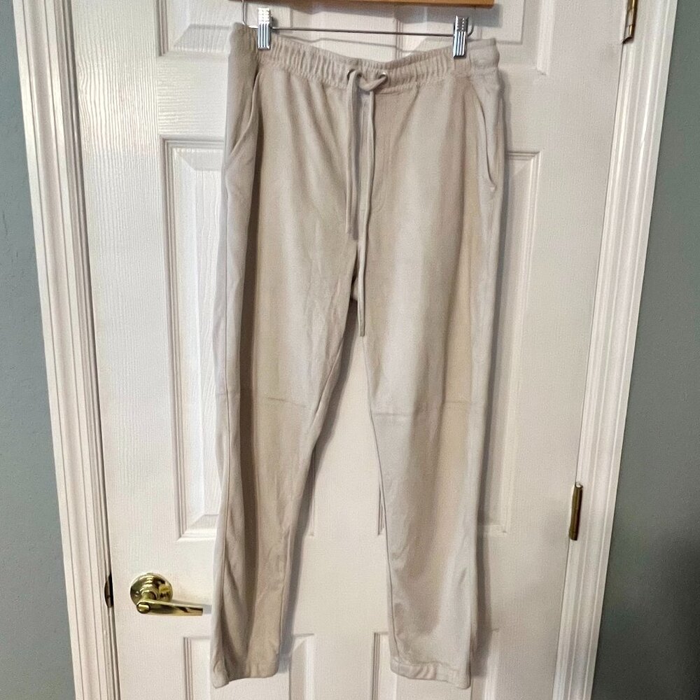 TS women's cropped jogger drawstring pants